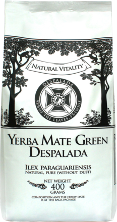 YERBA MATE GREEN DESPALADA 400 g - YERBA MATE GREEN