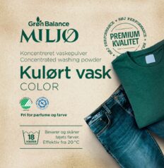 PROSZEK DO PRANIA KOLOROWYCH UBRAŃ (KONCENTRAT) ECO 785 g (18 PRAŃ) - GRON BALANCE