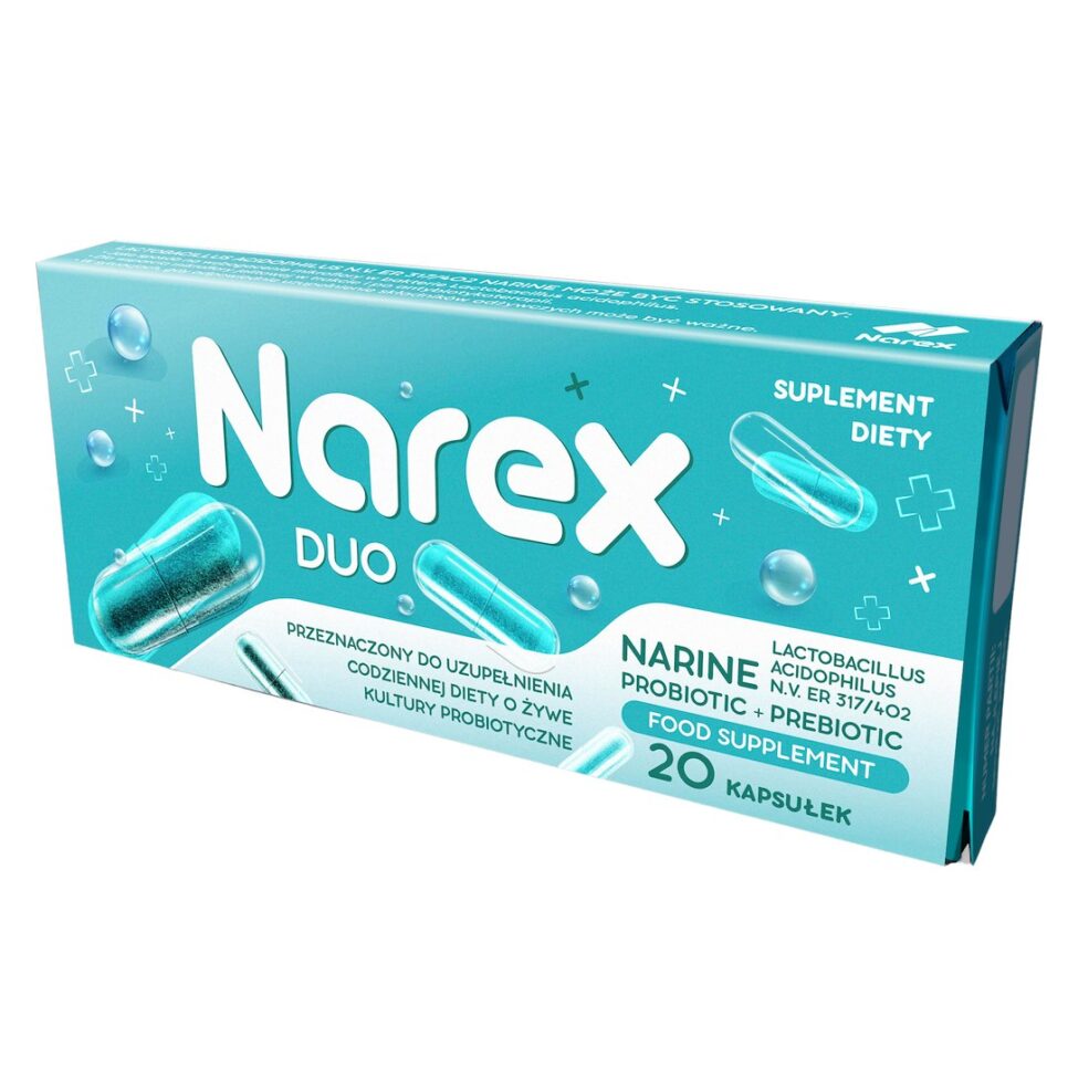 PROBIOTYK NARINE DUO 20 KAPSUŁEK - NAREX