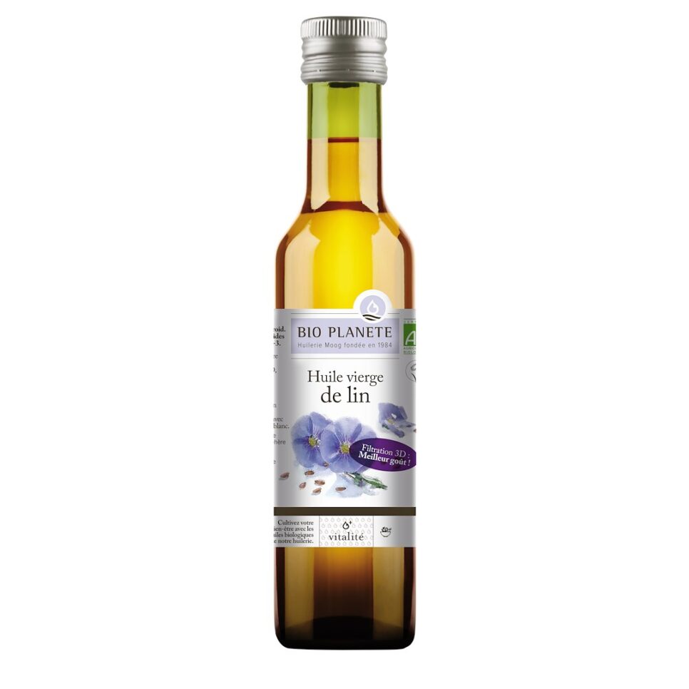 OLEJ LNIANY TŁOCZONY NA ZIMNO BIO 250 ml - BIO PLANETE