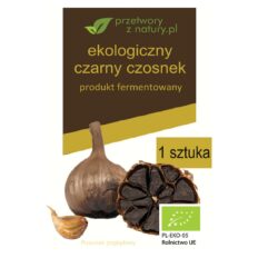 CZARNY CZOSNEK BEZGLUTENOWY BIO (1 szt.) - PRZETWORY Z NATURY