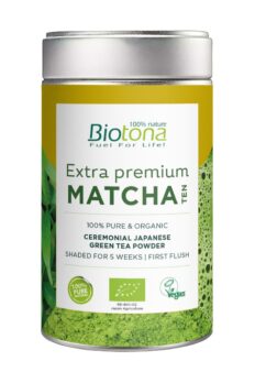 HERBATA ZIELONA MATCHA JAPOŃSKA EXTRA PREMIUM BIO 70 g - BIOTONA