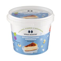 WEGAŃSKA ALTERNATYWA SERKA TWAROGOWEGO Z ORZECHÓW NERKOWCA NA SERNIK 750 g - WEGE SIOSTRY