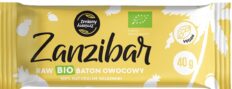 BATON OWOCOWY ZANZIBAR BEZGLUTENOWY BIO 40 g - ZMIANY ZMIANY