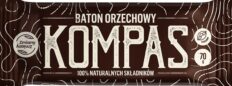 BATON ORZECHOWY KOMPAS BEZGLUTENOWY 70 g - ZMIANY ZMIANY
