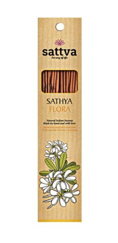 KADZIDEŁKA INDYJSKIE SATHYA FLORA (15 szt.) 30 g - SATTVA (WELLNESS)